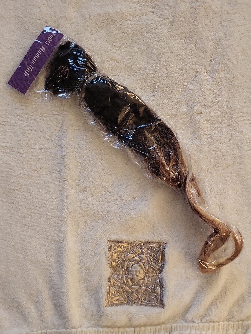 1B to 27 Ombre Open Ended Dread Human Hair Extension Bundle Used/1 New 18/ 20in.